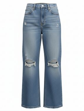 Mica Denim super high wide leg jeans 27 NWT